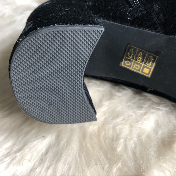 Jeffrey Campbell Over-The-Knee Velvet Boots | Size: 8.5 - Picture 7 of 12